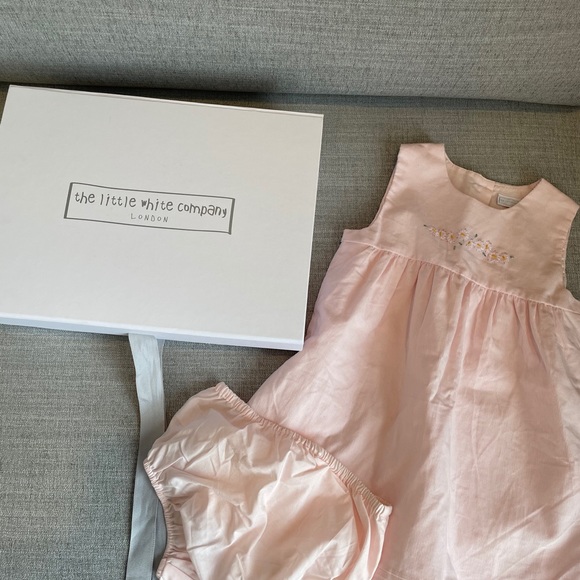The little white co pink dress size 18/24 months - Picture 3 of 4